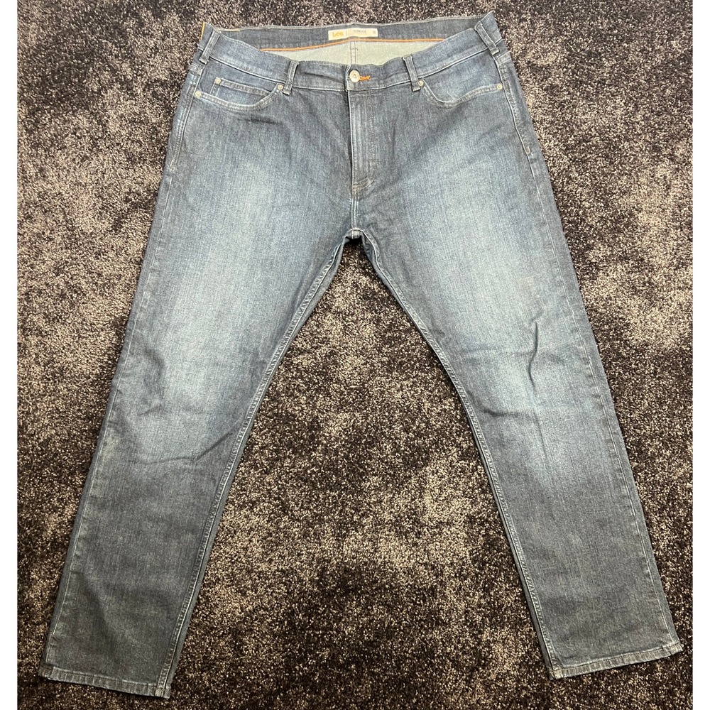 Lee Modern Series Slim Fit Tapered Leg Jeans Mens‎ 40x30 Denim Blue
